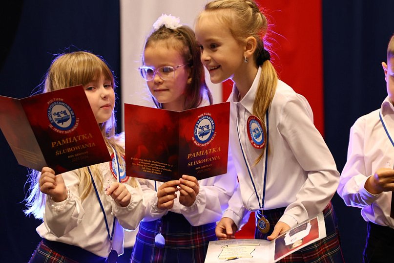 Pasowanie na Pierwszaków w pułtuskiej Czwórce