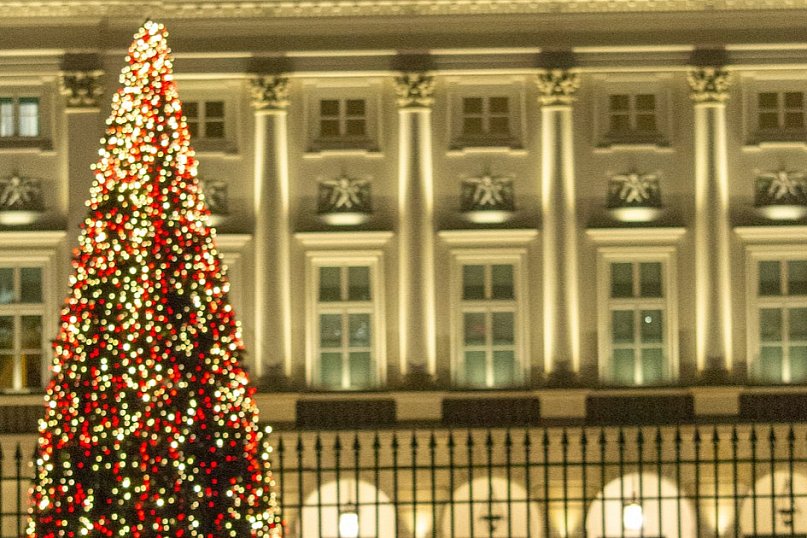 Trochę świątecznej... Warszawy