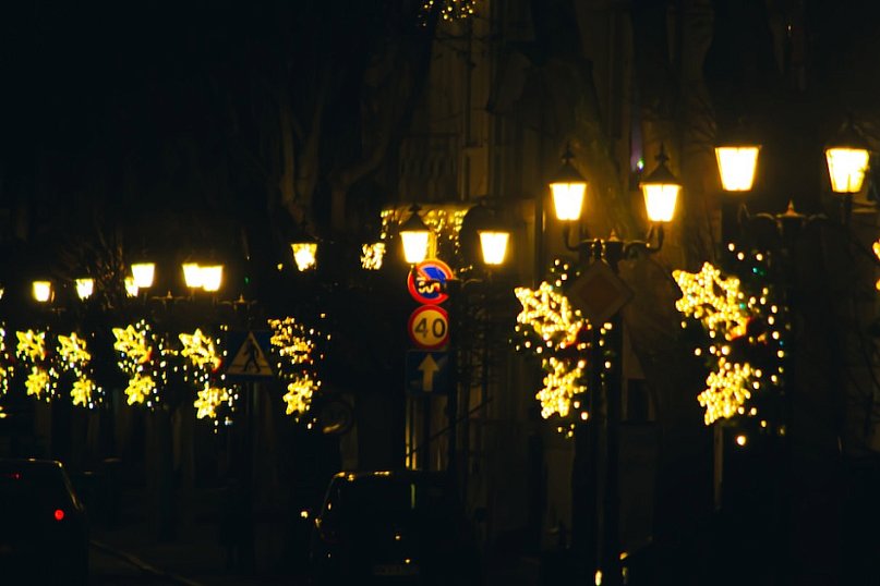 Pułtusk rozświetlony iluminacjami