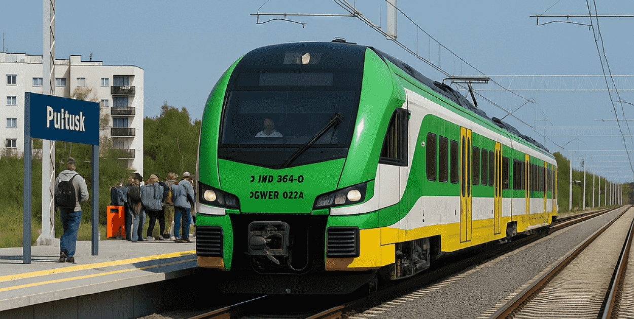 Czy stacja kolejowa w Pułtusku powstanie przy ul. Mickiewicza? Samorząd rozważa zmianę lokalizacji 🚉📍