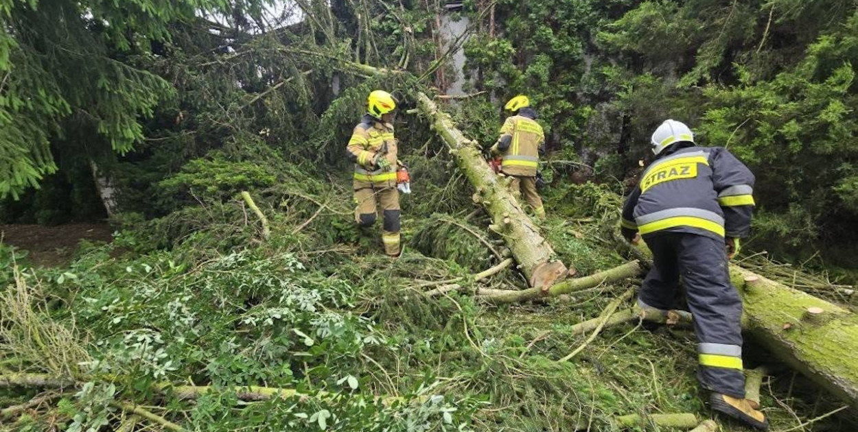 Zdjęcie z akcji OSP Obryte