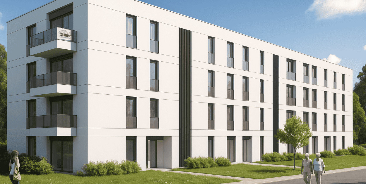 Wizualizacja bloków SIM przy ul. Kwiatkowskiego