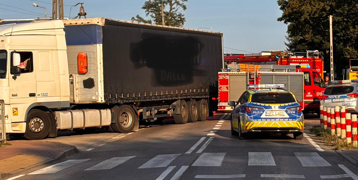 Miejsce tragedii/ zdjęcie: OSP Nasielsk