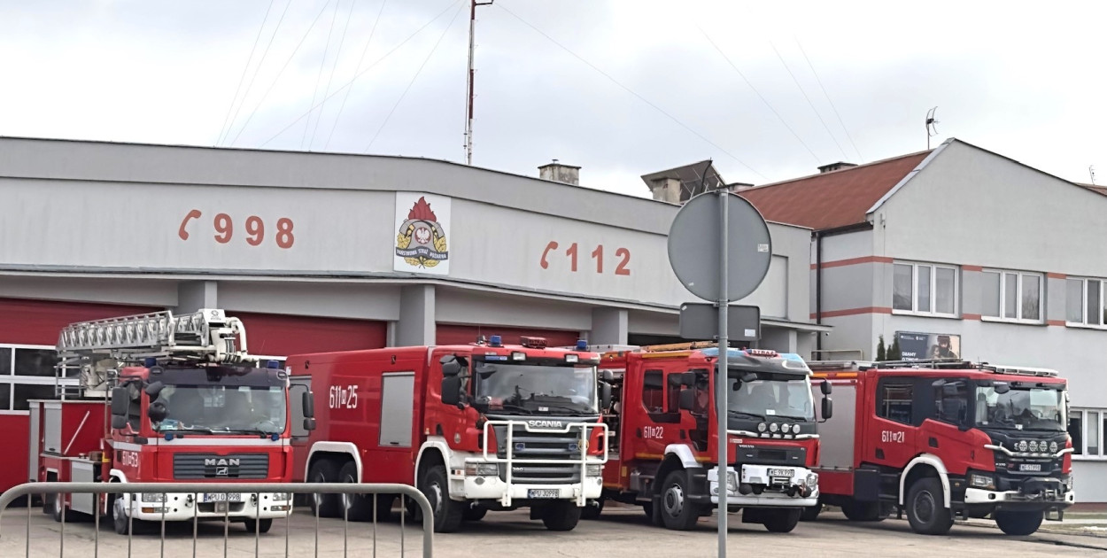 Strażacy z powiatu pułtuskiego interweniowali 10 razy w ciągu tygodnia – od pożarów po kolizje