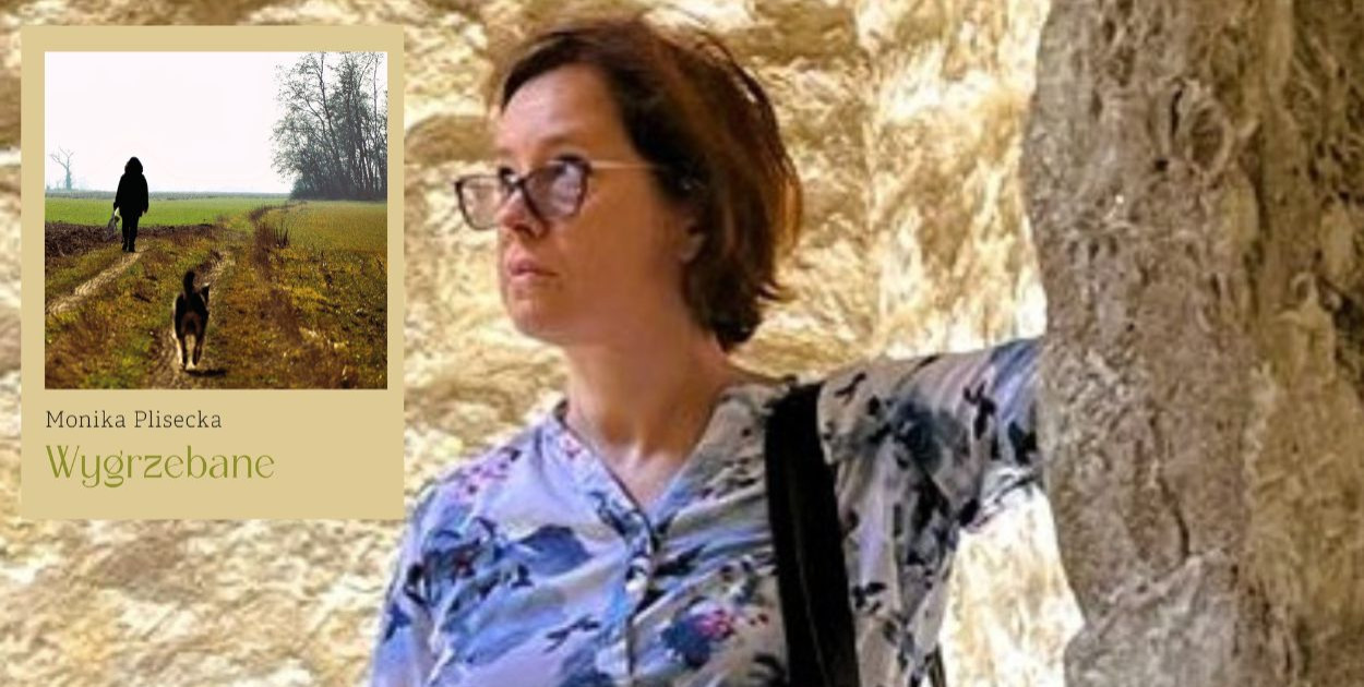 Monika Plisecka z tomikiem poezji „Wygrzebane”, debiut literacki w gminie Winnica