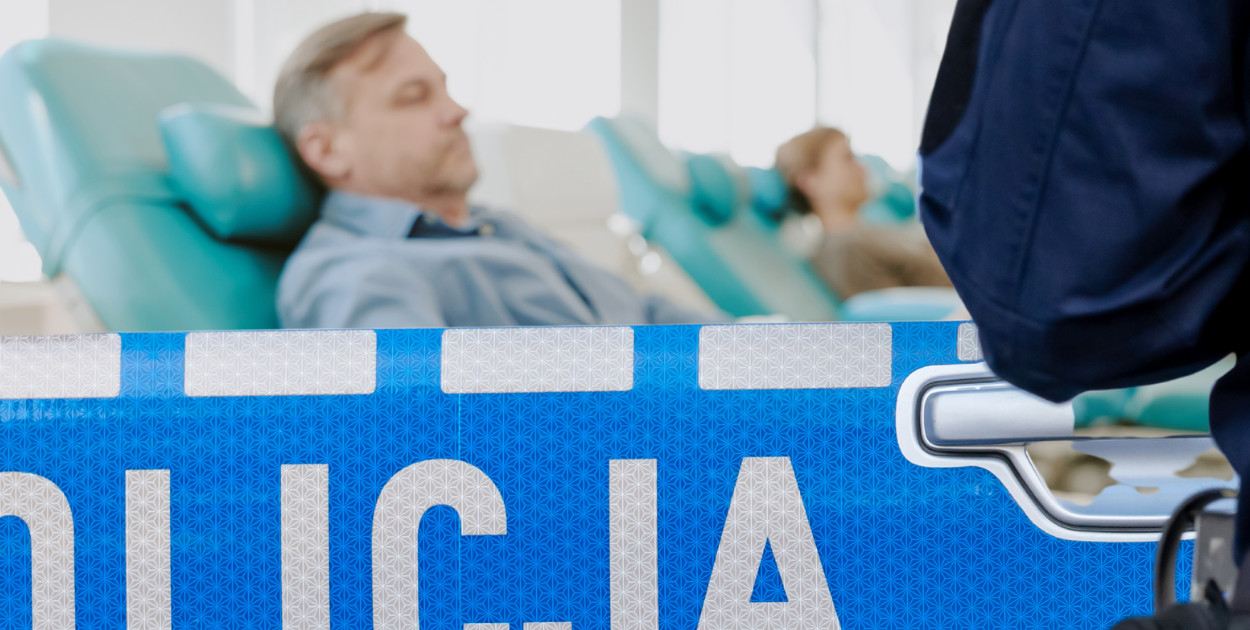 Solidarność mundurowych – zbiórka krwi dla dzieci z Pułtuska