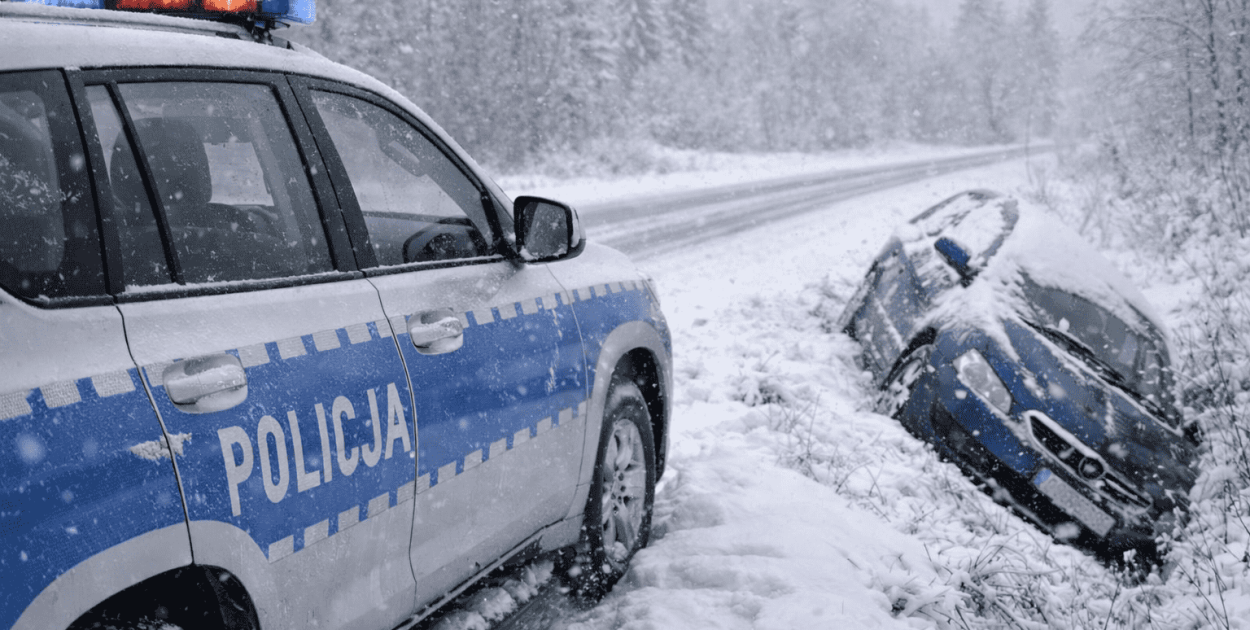 Policyjna interwencja po zdarzeniu drogowym z udziałem nietrzeźwego kierowcy