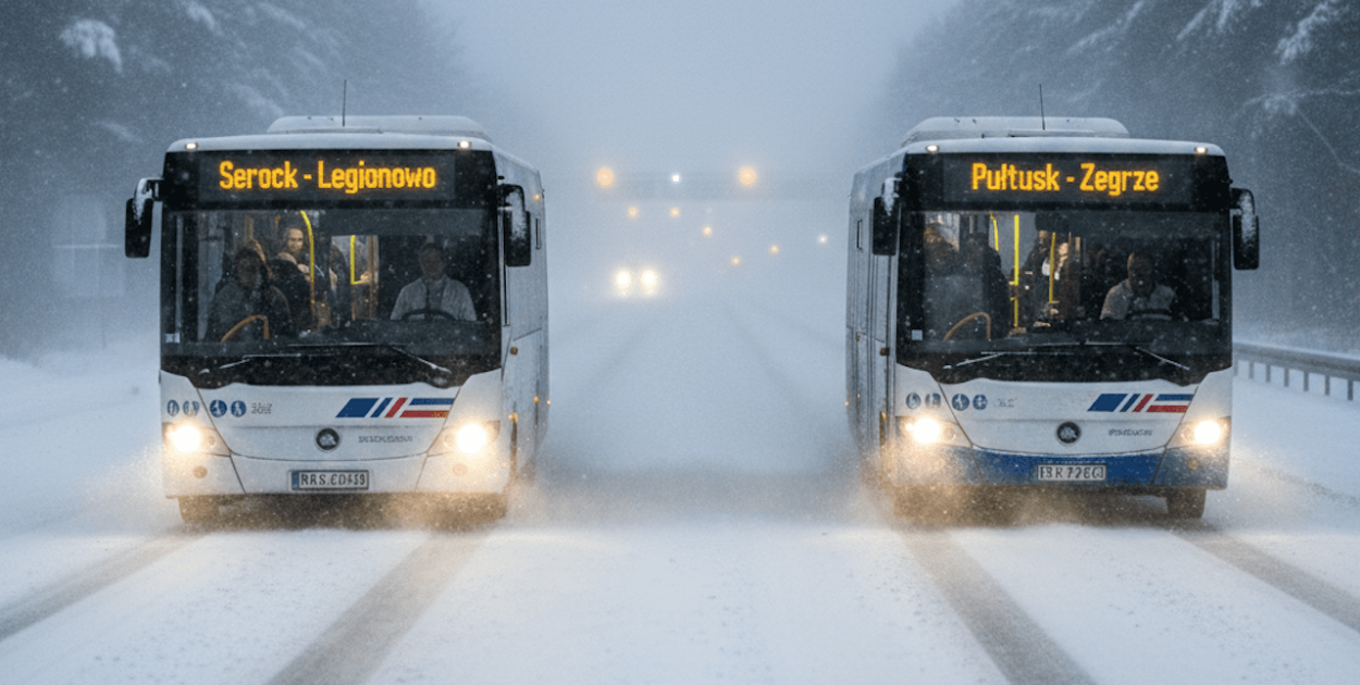 Rewolucja autobusowa pod Pułtuskiem