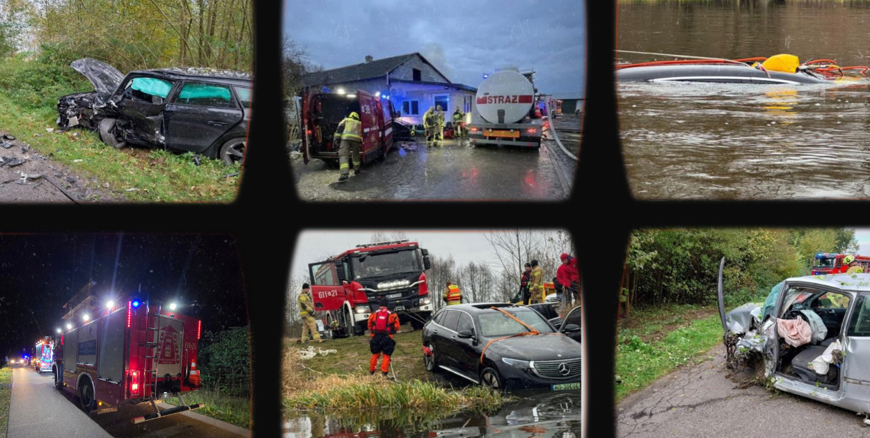 Pułtuscy strażacy w akcji! Zobacz najbardziej dramatyczne interwencje 2025 roku