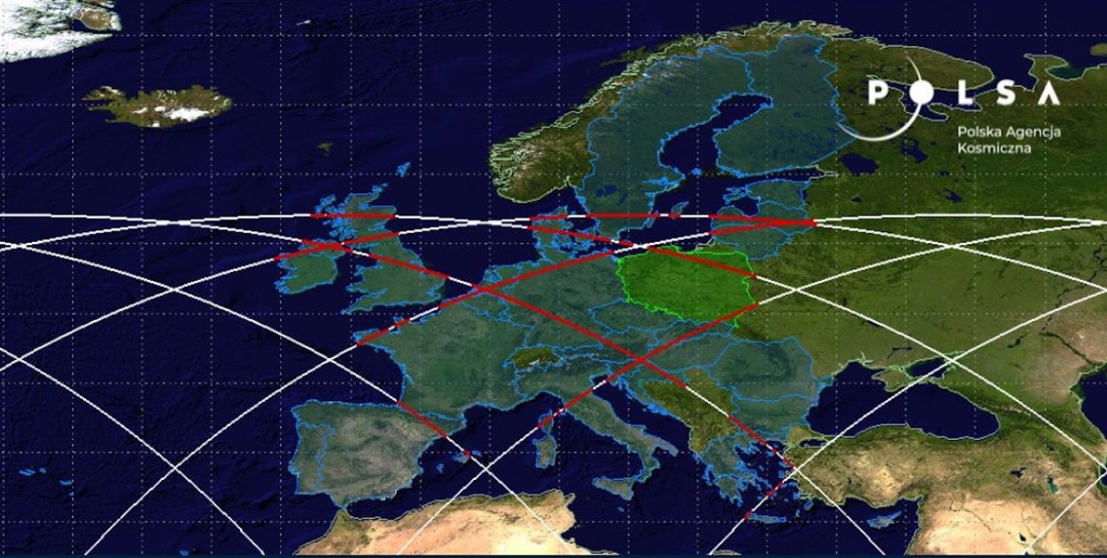 11 ton z kosmosu nad Polską. POLSA wydała pilny komunikat