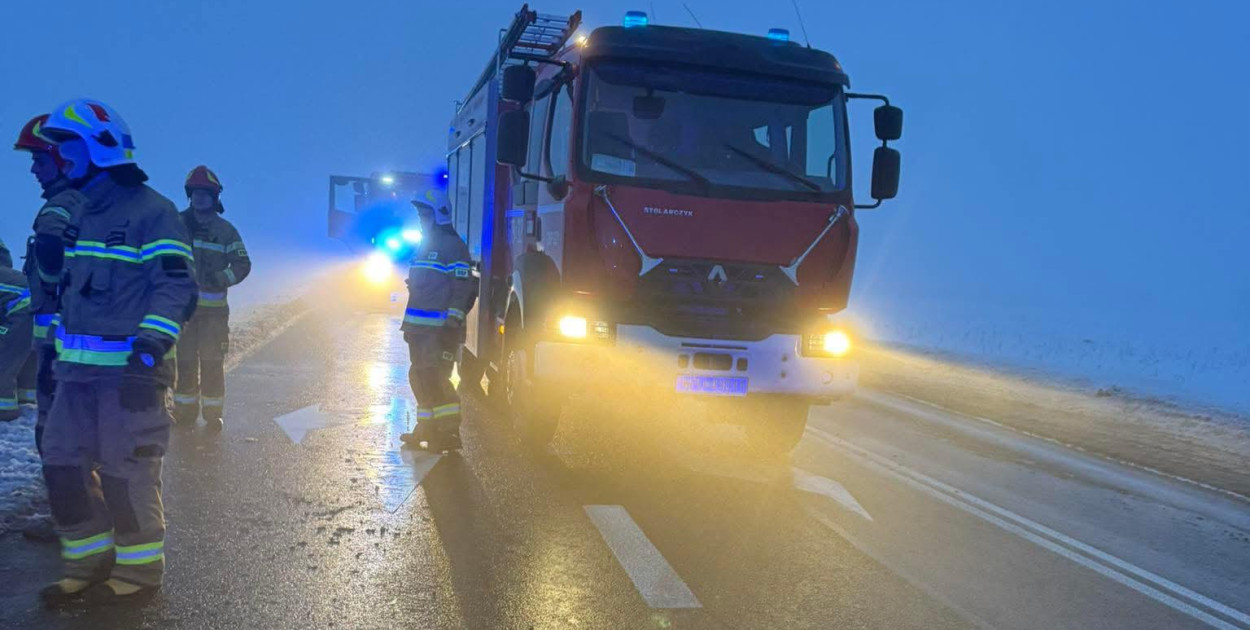 Niebezpieczne zdarzenia jedno po drugim. Raport strażaków z regionu