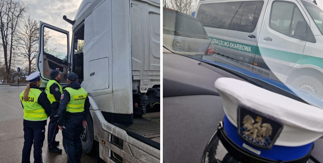Posypały się mandaty. Policyjna akcja „Truck&Bus” w powiecie pułtuskim