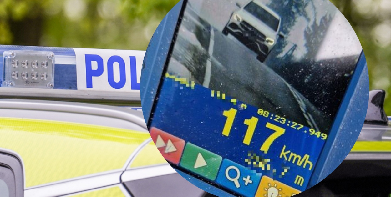 Drogowa brawura w powiecie pułtuskim. Tak szybko jeszcze tu nie jechali