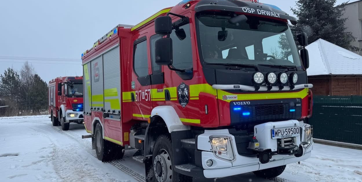 DK 61 i dachowanie w Pułtusku. Bilans interwencji straży