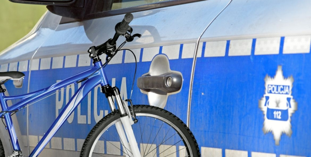 Myślał, że rower to bezpieczna opcja. Policja szybko go zatrzymała