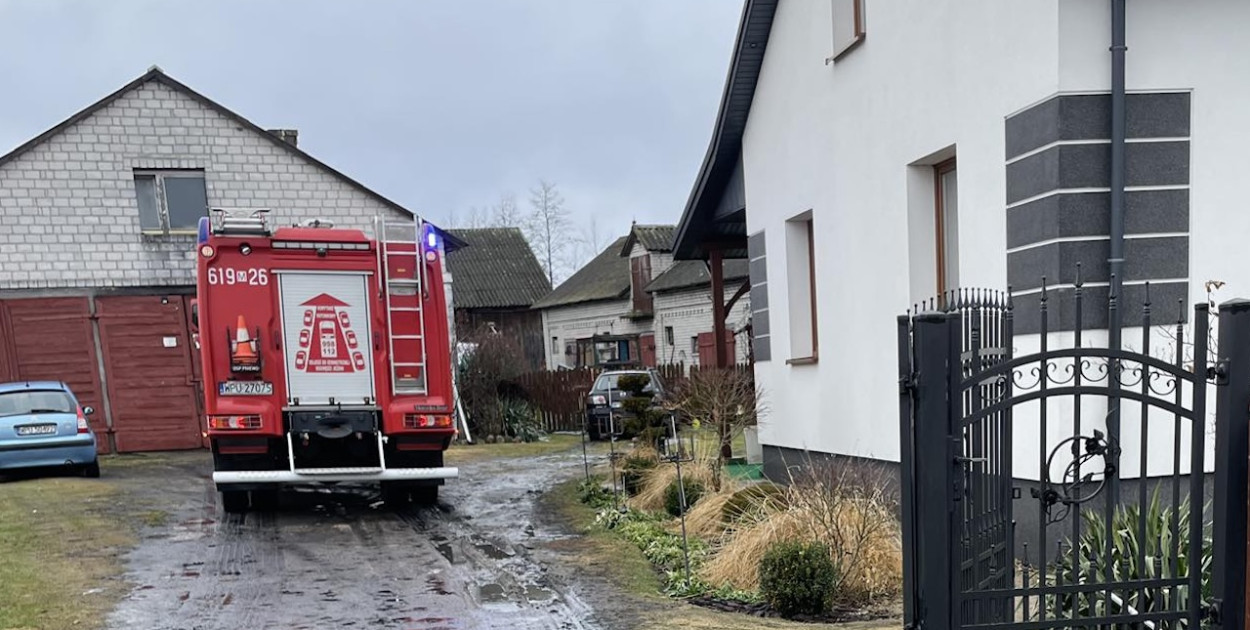 Pułtusk i okolice pod presją. Strażacy w porannej gotowośc