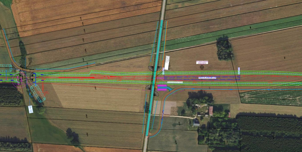 Linia kolejowa przez Pułtusk. Mamy aktualny wariant przebiegu trasy