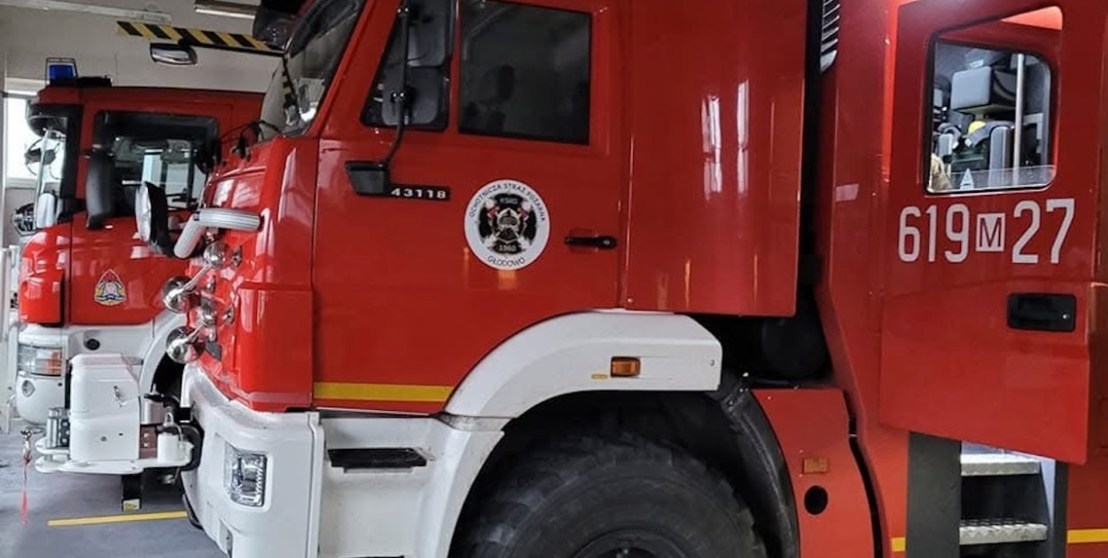 Strażacy z Pułtuska walczyli z ogniem i wodą. Sprawdź interwencje