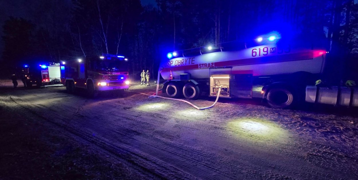 Pożary, wypadek i rtęć w mieszkaniu. Intensywny tydzień służb