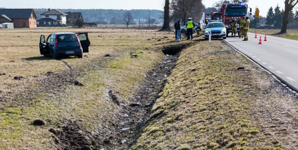 Uciekł po wypadku na trasie Pułtusk–Wyszków! Policja szuka sprawcy