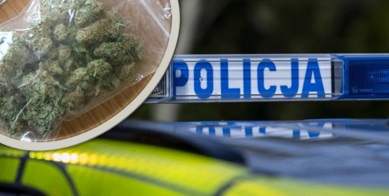 17.latek zatrzymany na terenie szkoły z narkotykami