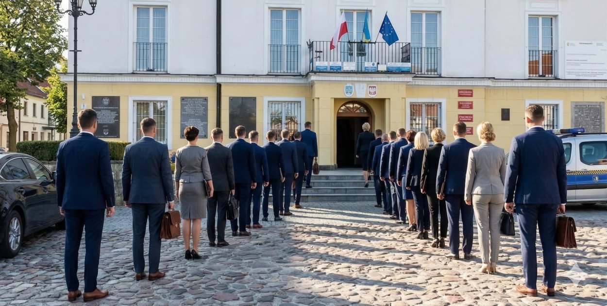 Pułtusk na tle kraju. Czy urzędników jest za dużo?