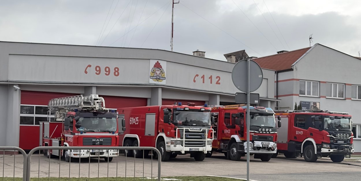 Alarm za alarmem! Strażacy z Pułtuska w ciągłej gotowości