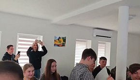 Powitanie w Świerczach Krystiana Leśnika