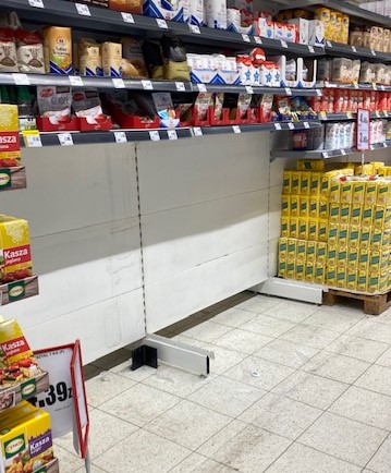 W Intermarche w Pułtusku, w południe cukru nie było